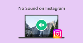 Instagram에서 소리가 나지 않습니다.