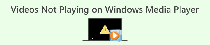 Videot eivät toistu Windows Media Playerissa