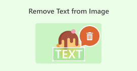 Supprimer le texte de l'image