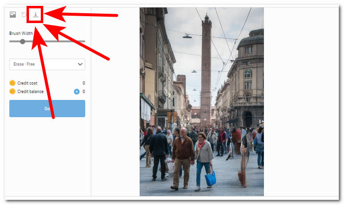 Fare clic sul pulsante Scarica