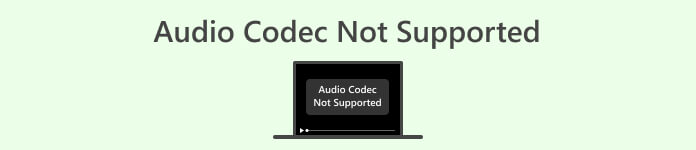 Kodek Audio Tidak Didukung