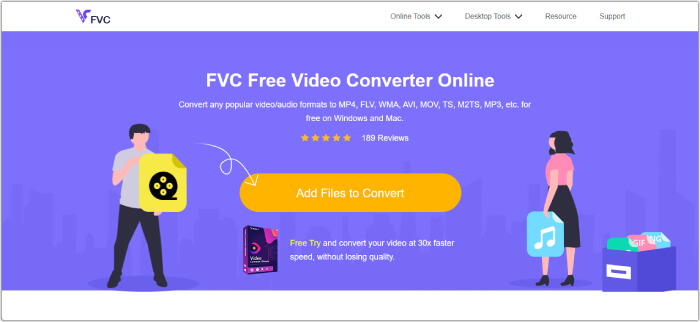 Konverter MP4 online opplasting