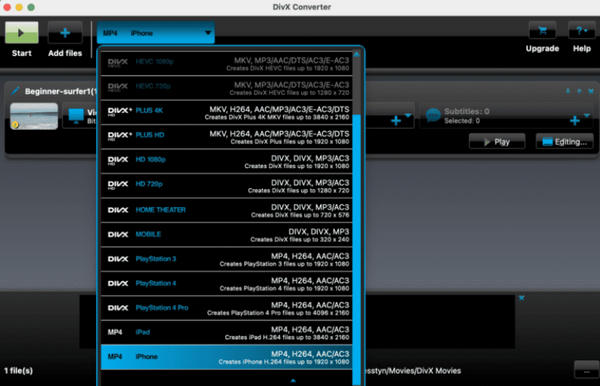 Convertitore DivX