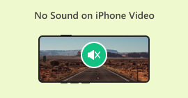 No hay sonido en el vídeo del iPhone