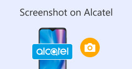 Screenshot on Alcatel