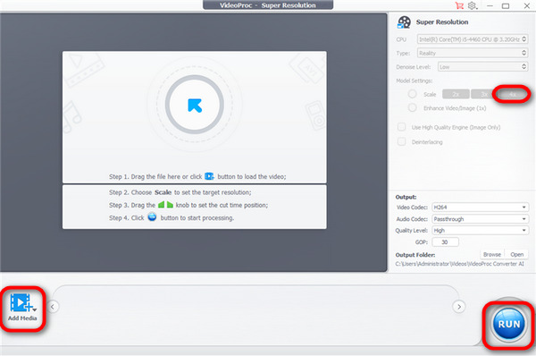 VideoProc Converter AI Add Files