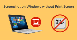 Screenshot on Windows Without Print Screen