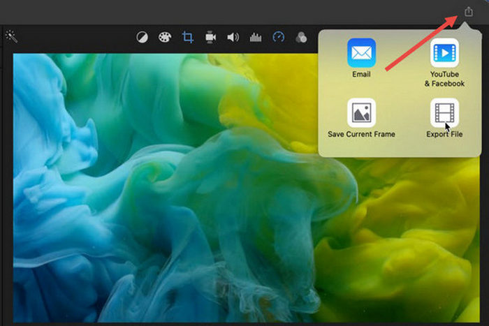 Imovie से Mp4 निर्यात करें