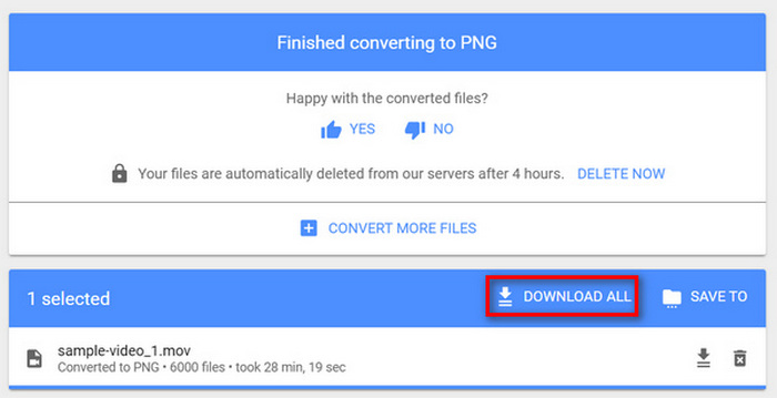 Mconvert Mp4 para PNG Baixar