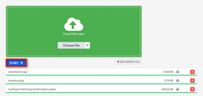 Online Convert Jpg to Mp4 Start