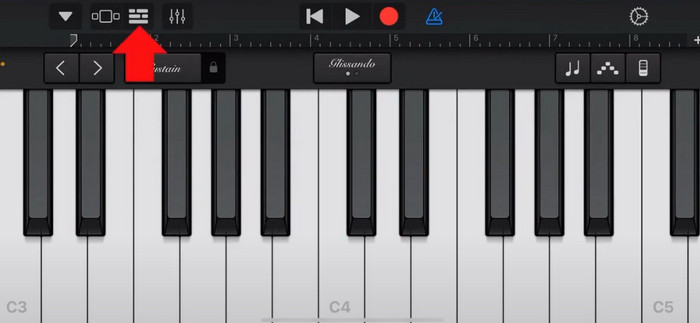Öffnen Sie Garageband