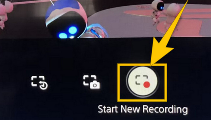 Record Ps5 Start New Recording