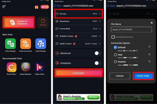 Convertitore video Cpmpresor