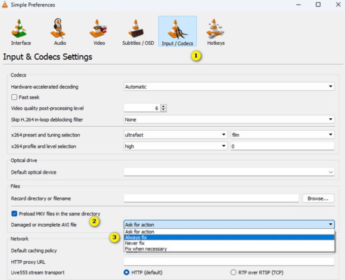 Vlc Bozuk Dosya