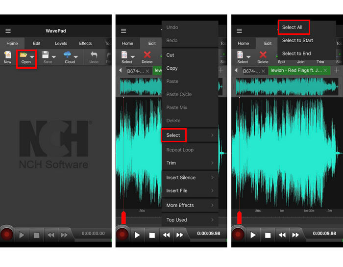 Wma fájlok kombinálása Wavepad import fájlok