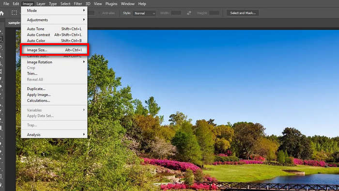 Omjer kompresije Photoshop Veličina slike