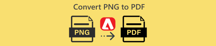 Adobe تبدیل PNG به PDF