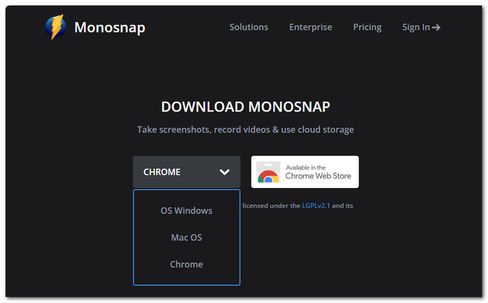 Monosnap Compatibility