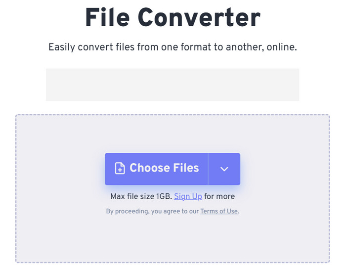 Freeconvert Choose