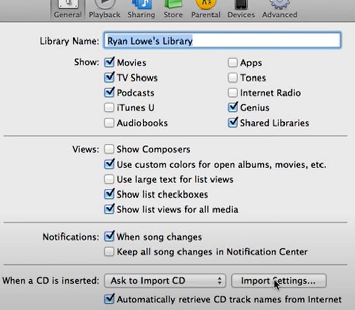 Itunes M4a Import