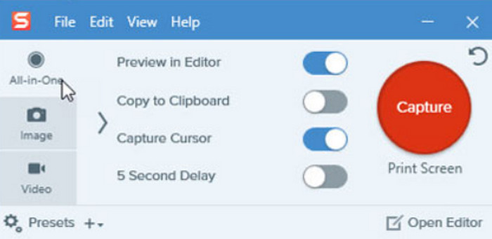 Snagit Capture