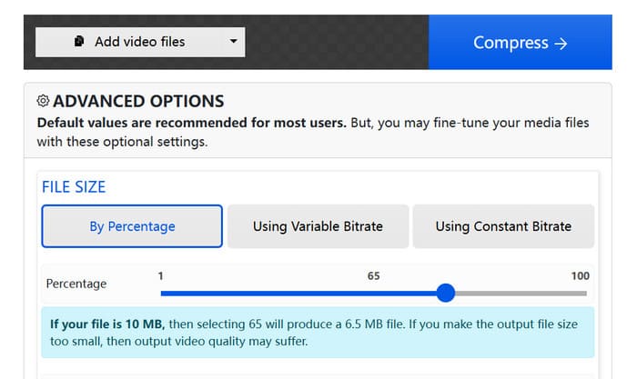 Xconvert Compress