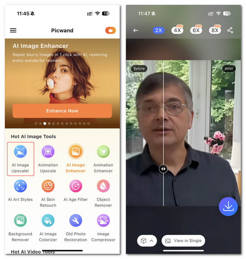 Ai Image Upscalerを選択