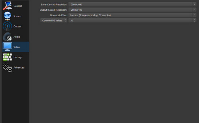 Obs Resolution