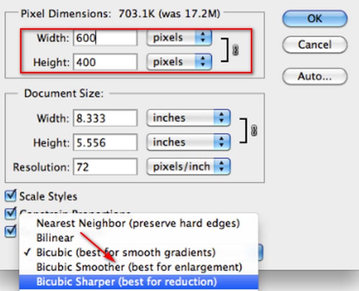 Ps Size Sharp