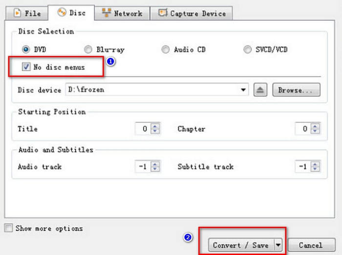 Vlc Tıkla Dönüştür