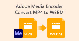 Adobe Media Encoder Convert MP4 to WEBM