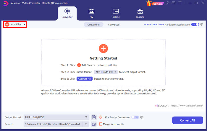 Aiseesoft Video Converter Ultimate Mp4 Webm Add Files