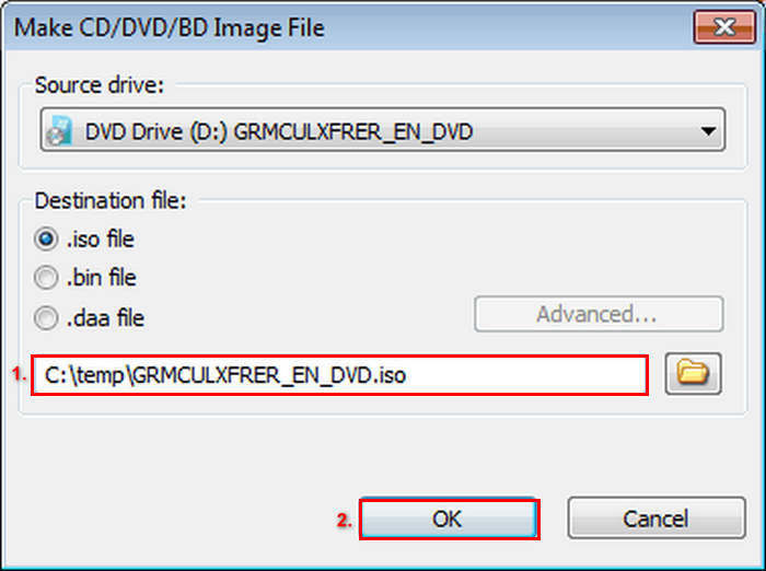 DVD to ISO on Linux Create ISO