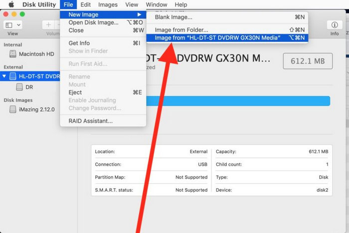 DVD to ISO on Mac New Image