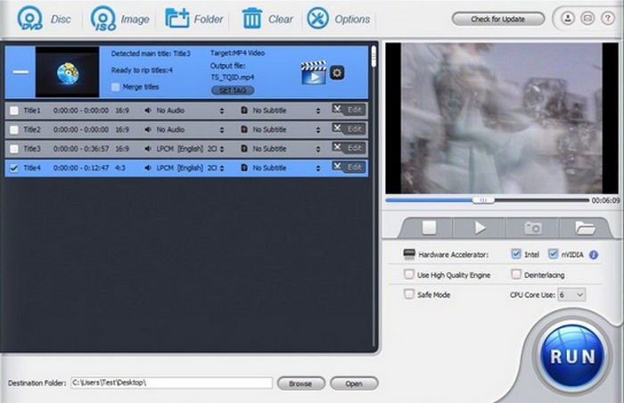 Open Source DVD Ripper Winx DVD Ripper