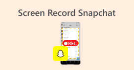 Registrazione dello schermo di Snapchat