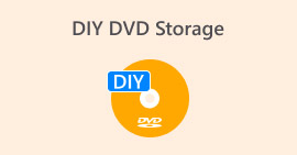 Gjør-det-selv DVD-oppbevaring