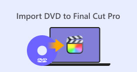 ייבוא DVD ל-Final Cut Pro
