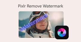 Pixlr Ta bort vattenstämpel