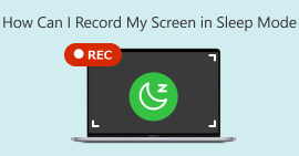 절전 모드에서 화면을 어떻게 녹화할 수 있나요?
