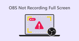 OBS Tidak Merekam Layar Penuh