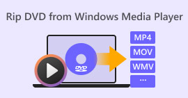 DVD rippelése a Windows Media Playerből