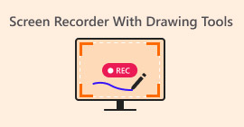 Grabador de pantalla con herramientas de dibujo