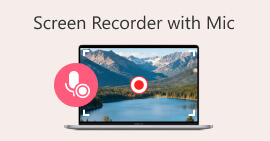 Gravador de tela com microfone