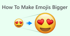Πώς να κάνετε τα Emojis μεγαλύτερα