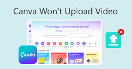 Canva Wont Upload Video