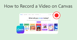 Πώς να καταγράψετε ένα βίντεο στο Canvas