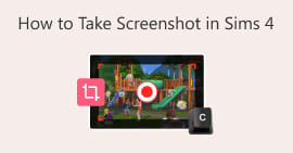 Kako napraviti snimku zaslona u Sims 4