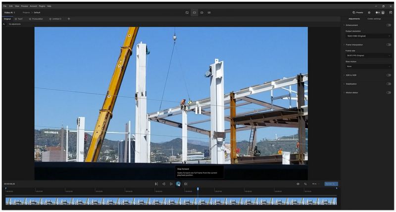 Topaz Enhance Video AI
