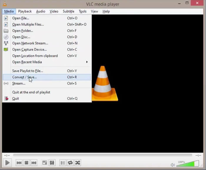 VLC pretvorba